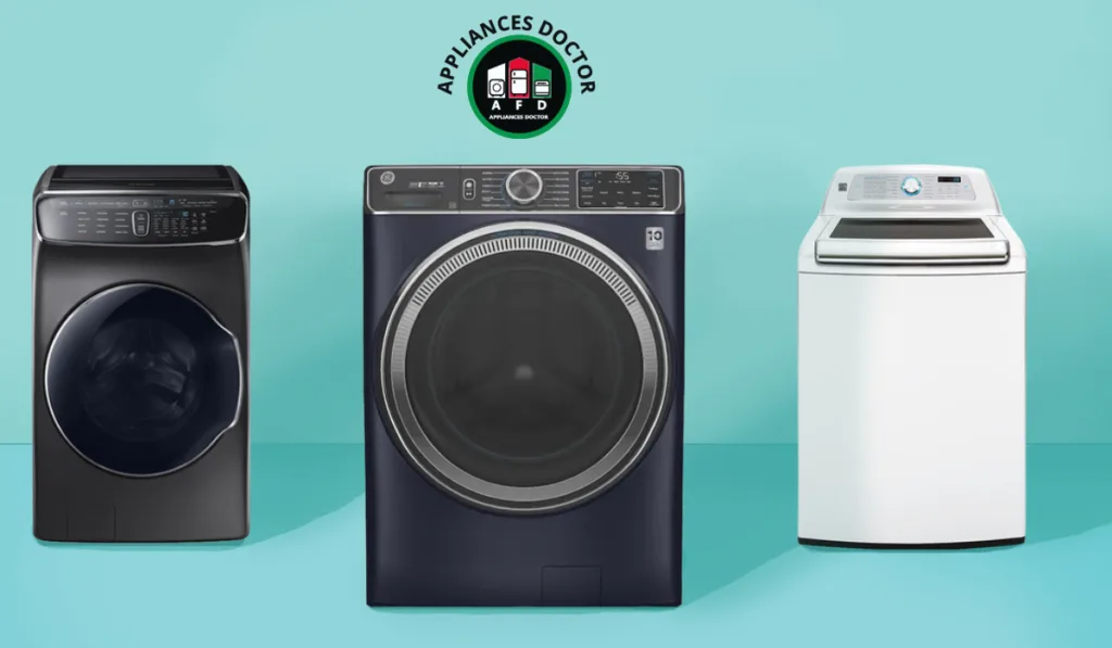 TYPES OF WASHING MACHINES WE INSTALL